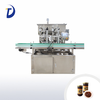 全自動(dòng)柱塞式醬料灌裝機(jī)